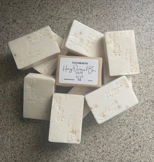 Honey Oatmeal Goats Milk Soap Bar 5.75 oz
